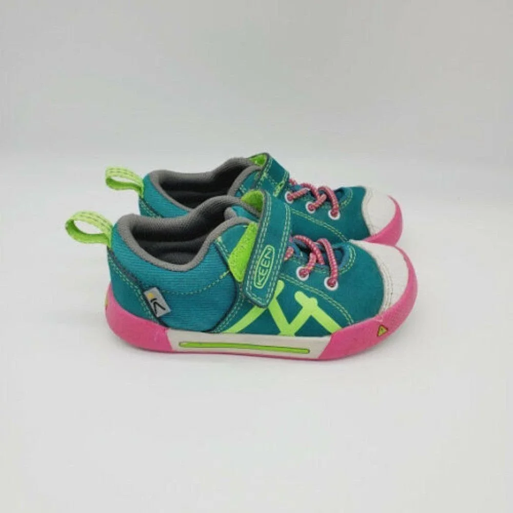 Keen Unisex Kids Multicolor Hiking‎ Shoes size 8